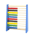 Counting Red Blue Wooden Abacus Wooden Intelligence Development Calculation Bead Hobbies Educational Learning Toy Kid Toys