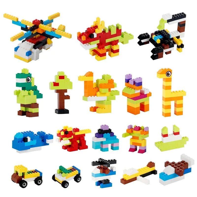 Creative Building Bricks Bulk Set