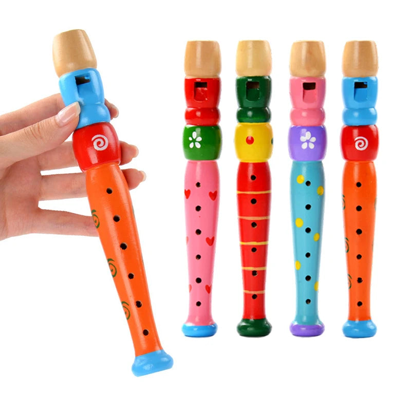 Kids Wooden Recorder Flute