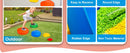 Trampling Stone Tactile Sensory Balance Training Stapstones Child Explorer Kit Outdoor Toy Children Explorers Stepping Stones