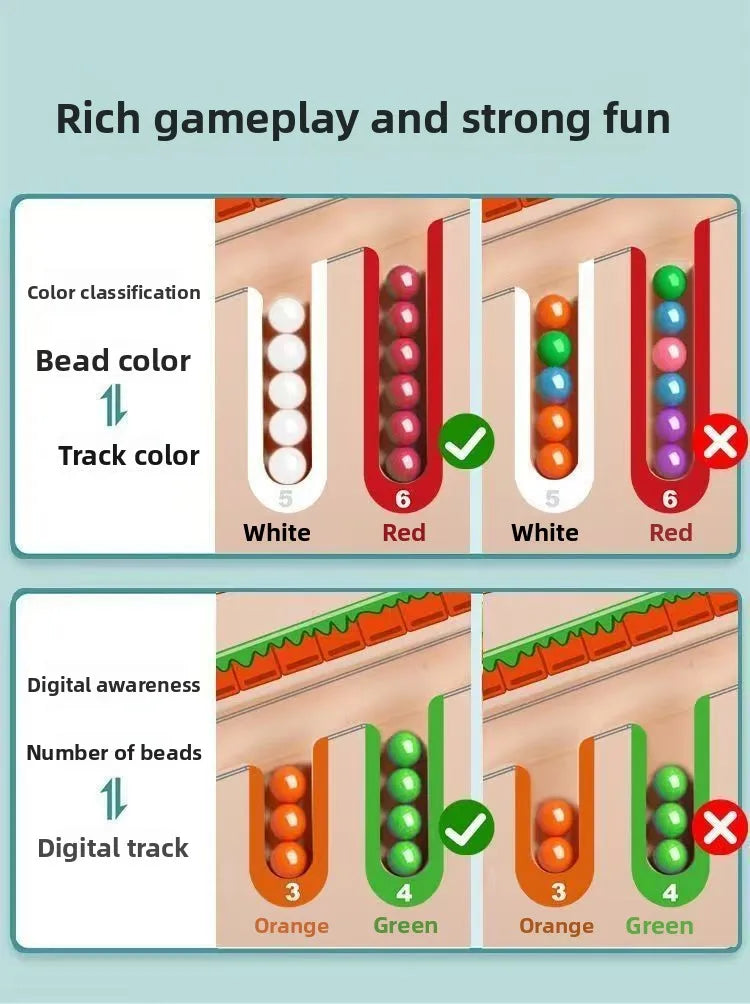 ColorMaze Learning Board