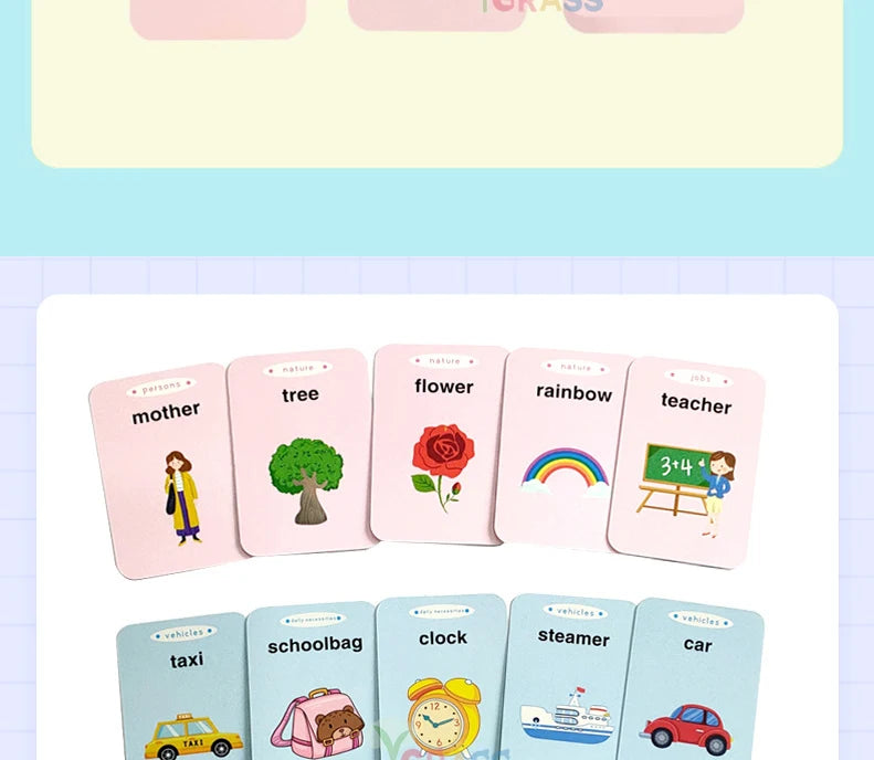 Educational Language And Literacy Learning Toys Talking Flash Cards Kids Games Audio Book Gift Russian Alphabet Spanish French