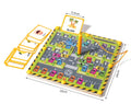 Montessori Magnetic Alphabet Parking Maze