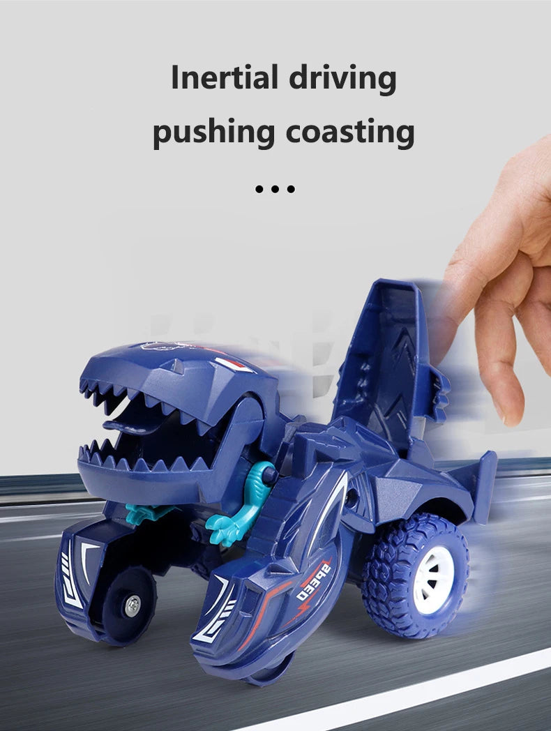 Dinosaur Deformation Car