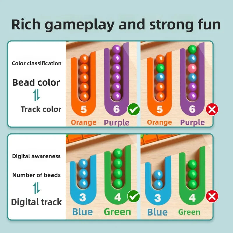 ColorMaze Learning Board