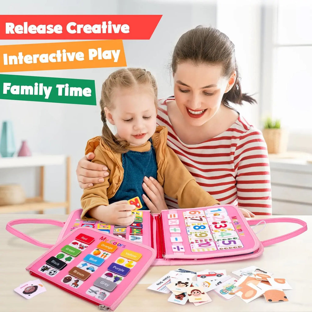 Montessori Busy Board Activity Bag