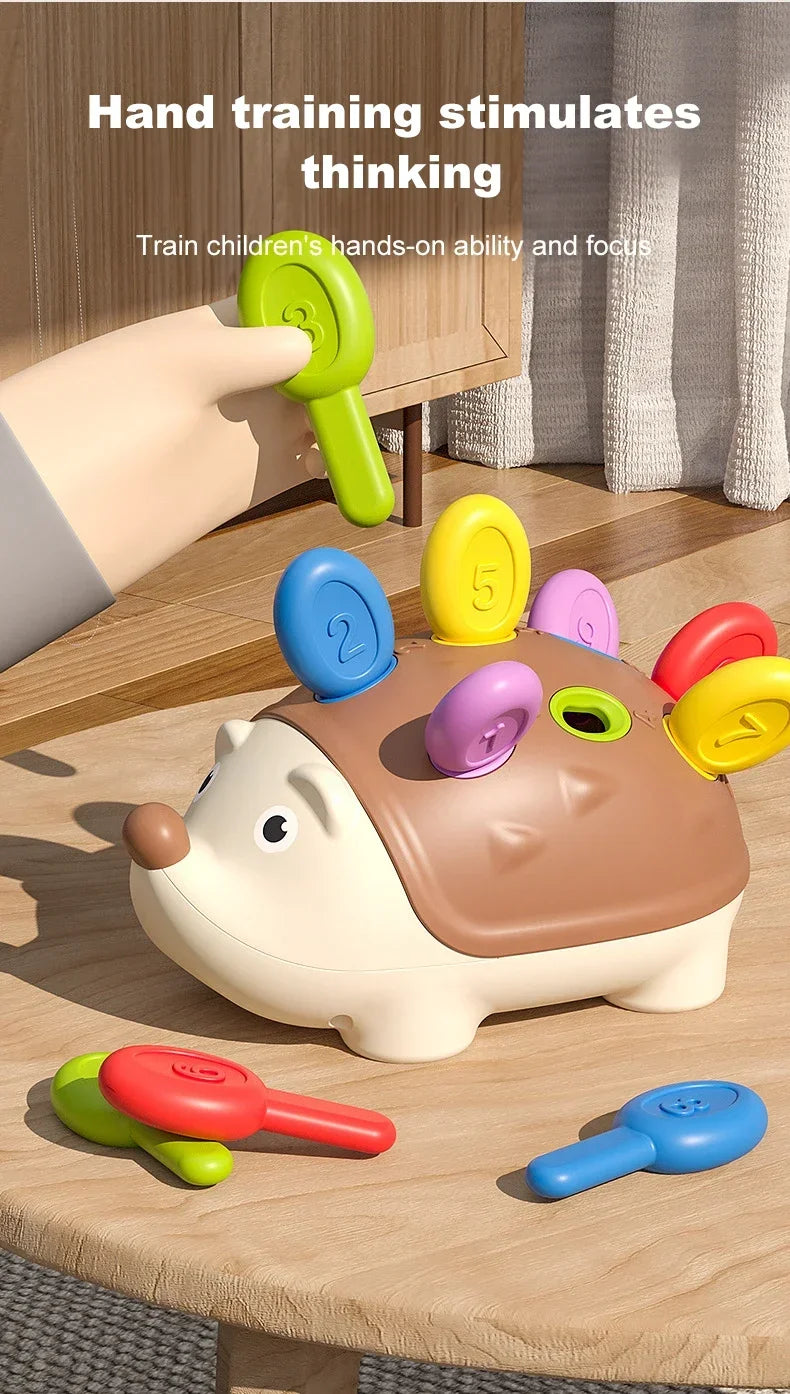 Montessori Hedgehog Fine Motor Toy