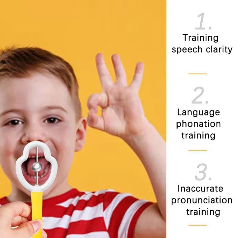Child Tongue Training Tool Exercising Tool Can Be Used To Exercise The Flexibility Of The Tongue Children Tongue Tip Exerciser