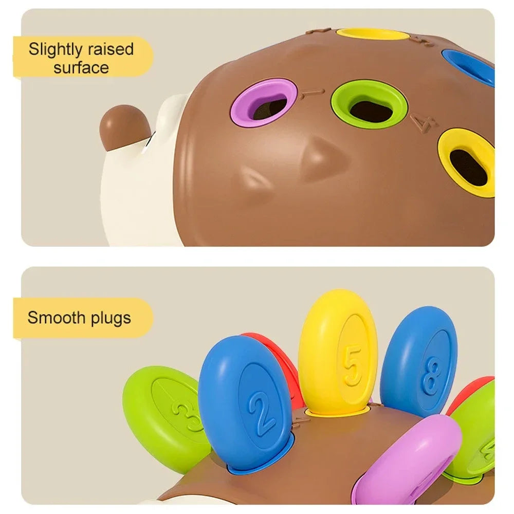 Montessori Hedgehog Fine Motor Toy