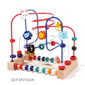 Wooden Animal Bead Maze