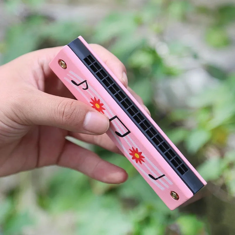 Wooden Harmonica Musical Toy