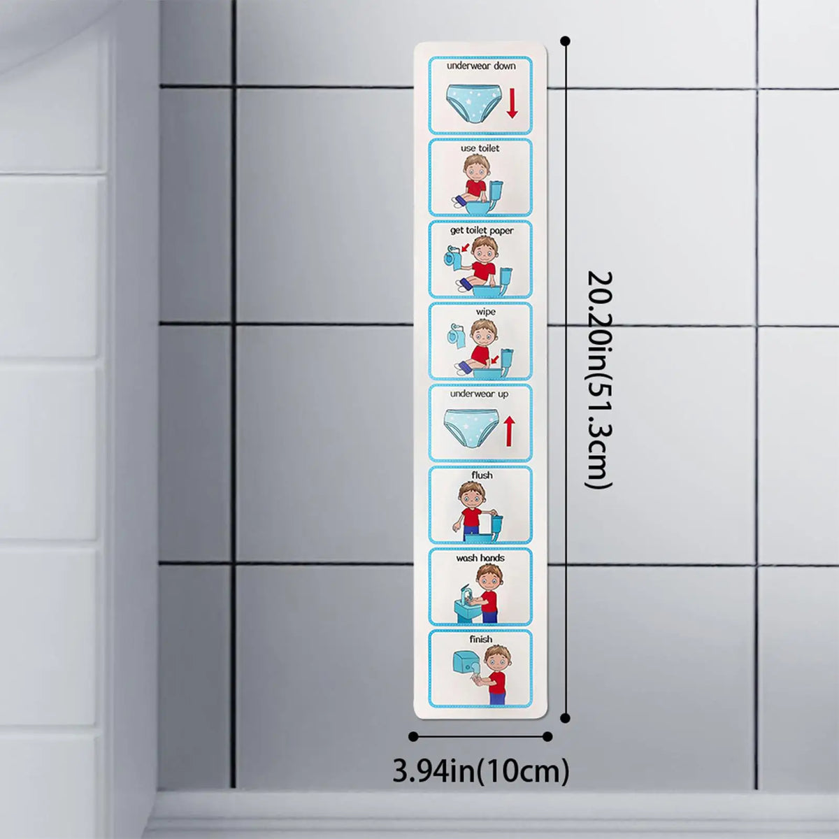 Potty Training Visual Schedule Toilet Chart Schedule Sticker Cards For Visual Aid Special Ed Speech Delay Non Verbal Children