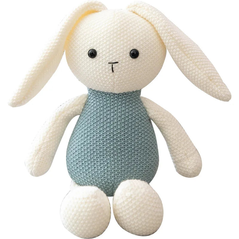 Snuggly Bear Rabbit Plush Doll - Adorable Bed Companion Stuffed Animal Cozy and Cute Gift for Girls Women and Kids