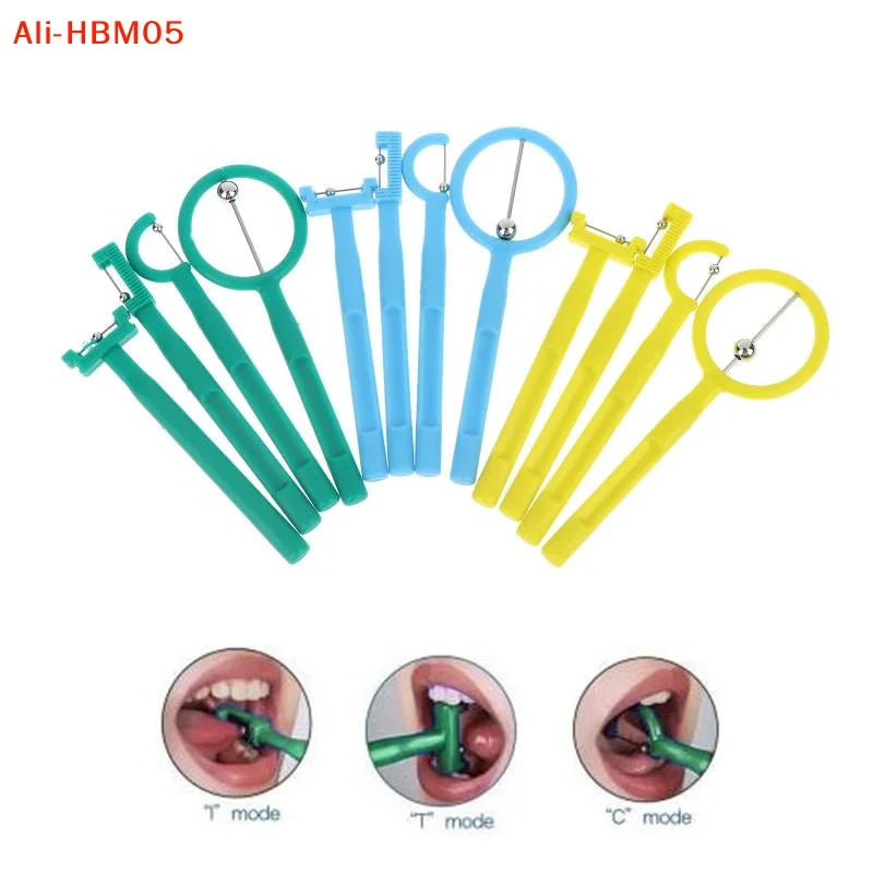 (HB05)4Pc Tongue Tip Oral Care Exercise For Children Speech Therapy Autism Sensory Rehabilitation Oral Tongue Muscle Trainer
