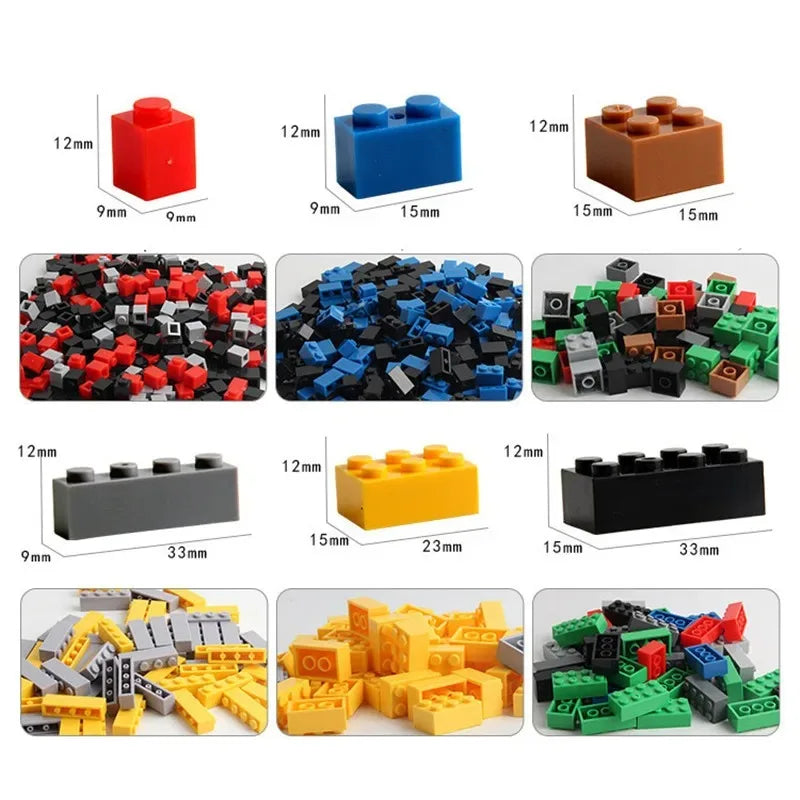 Creative Building Bricks Bulk Set
