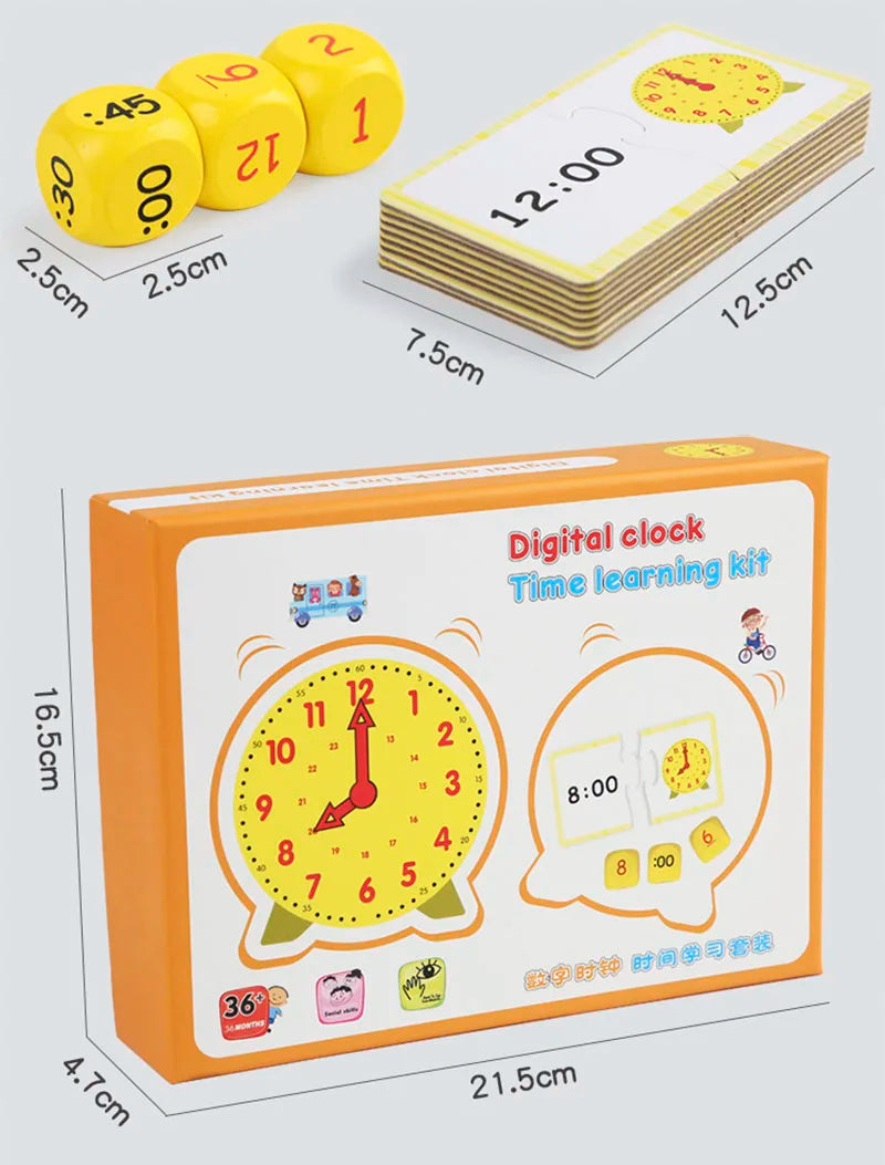 Montessori Time Learning Kit