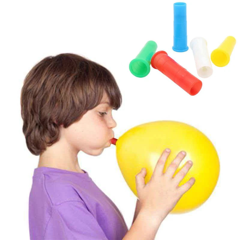 Blowing Balloons Sensory Toys Breathing Exerciser Speech Lung Respiratory Training Birthday Party Favors Adults Kids Boys Girls