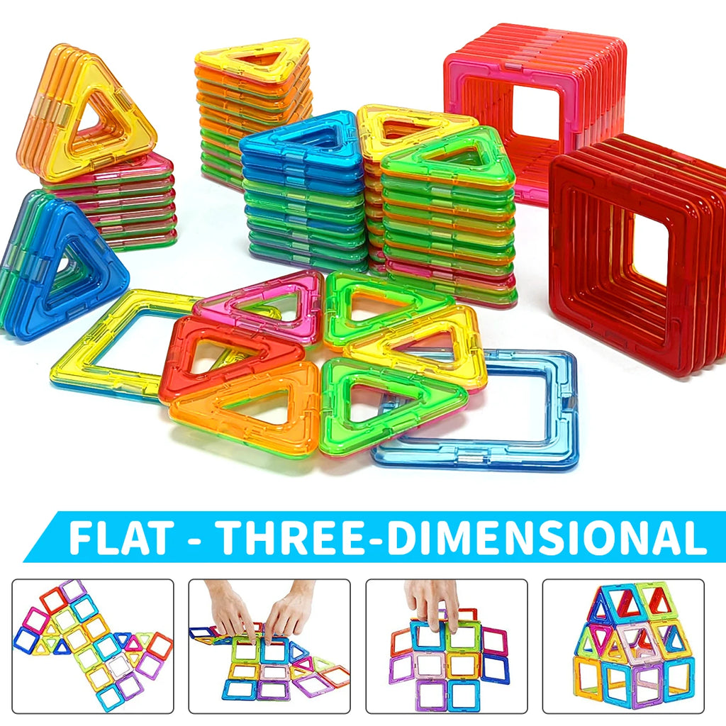 MagniBuild Magnetic Tiles