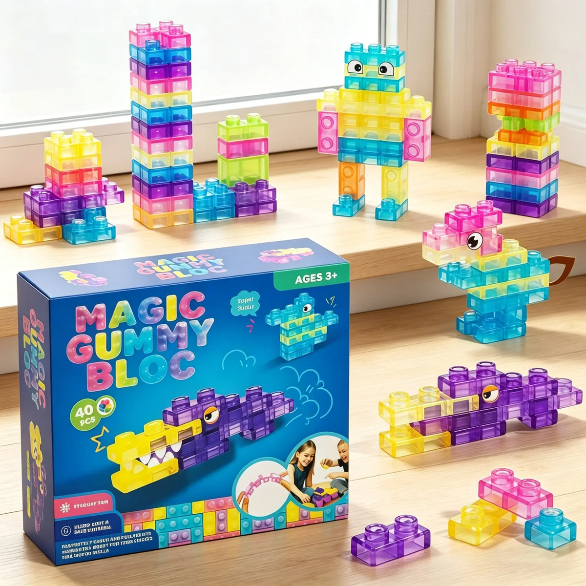 Magic Gummy Blocks
