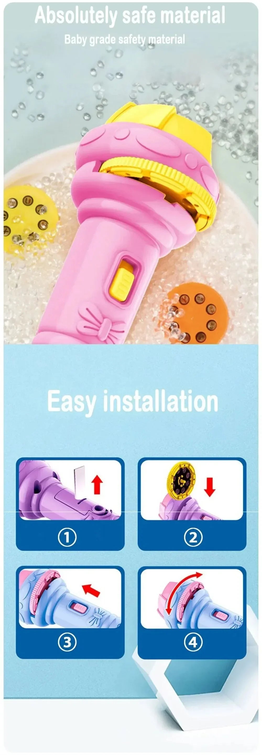 StoryBeam Cartoon Flashlight