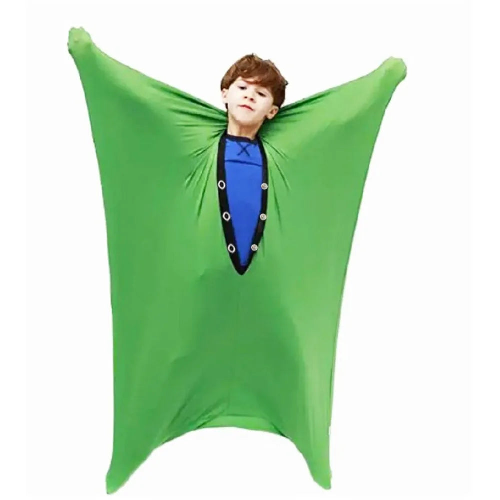 Elastic Stretchable Sensory Socks Elastic Human Sensory Training Autism Body Sock Seamless Sensory Needs Stretch Bag