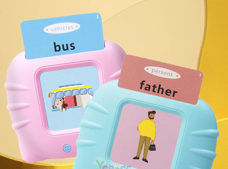 Educational Language And Literacy Learning Toys Talking Flash Cards Kids Games Audio Book Gift Russian Alphabet Spanish French