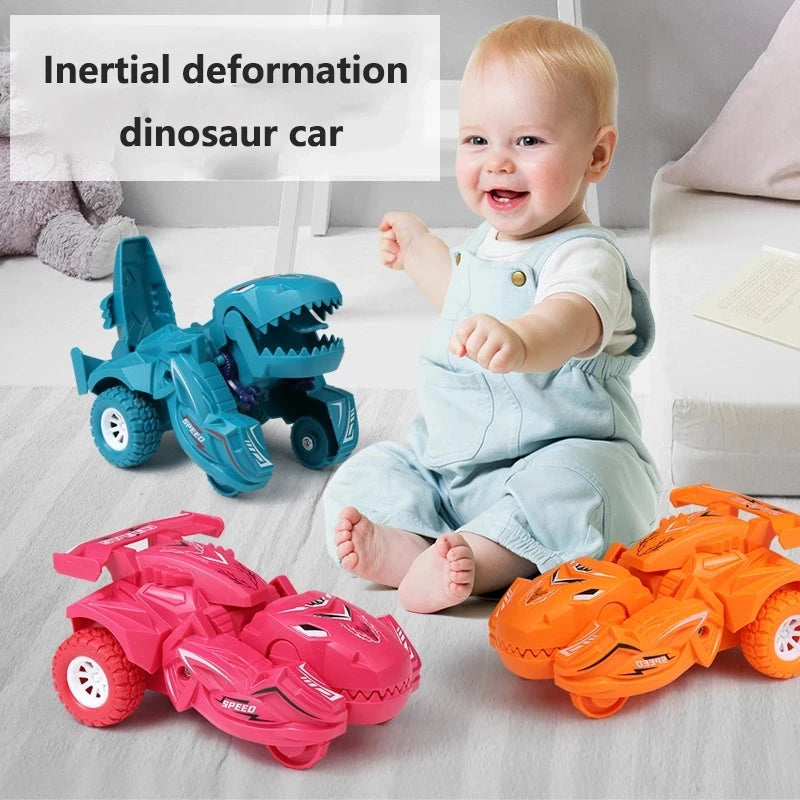 Dinosaur Deformation Car