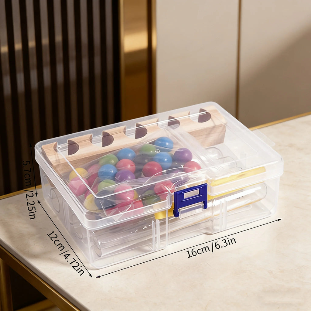 Color Bead Sorting & Tweezers