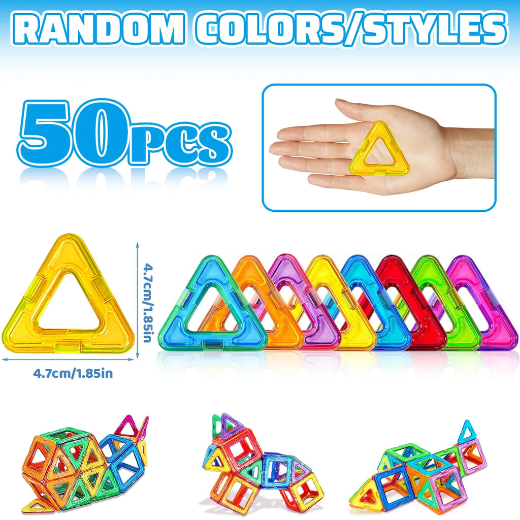 MagniBuild Magnetic Tiles