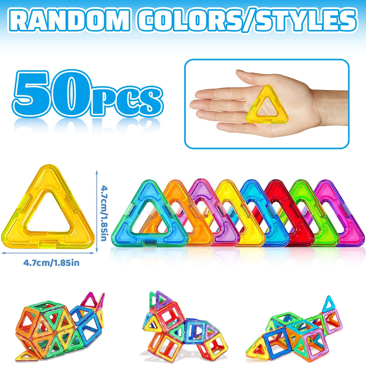 MagniBuild Magnetic Tiles