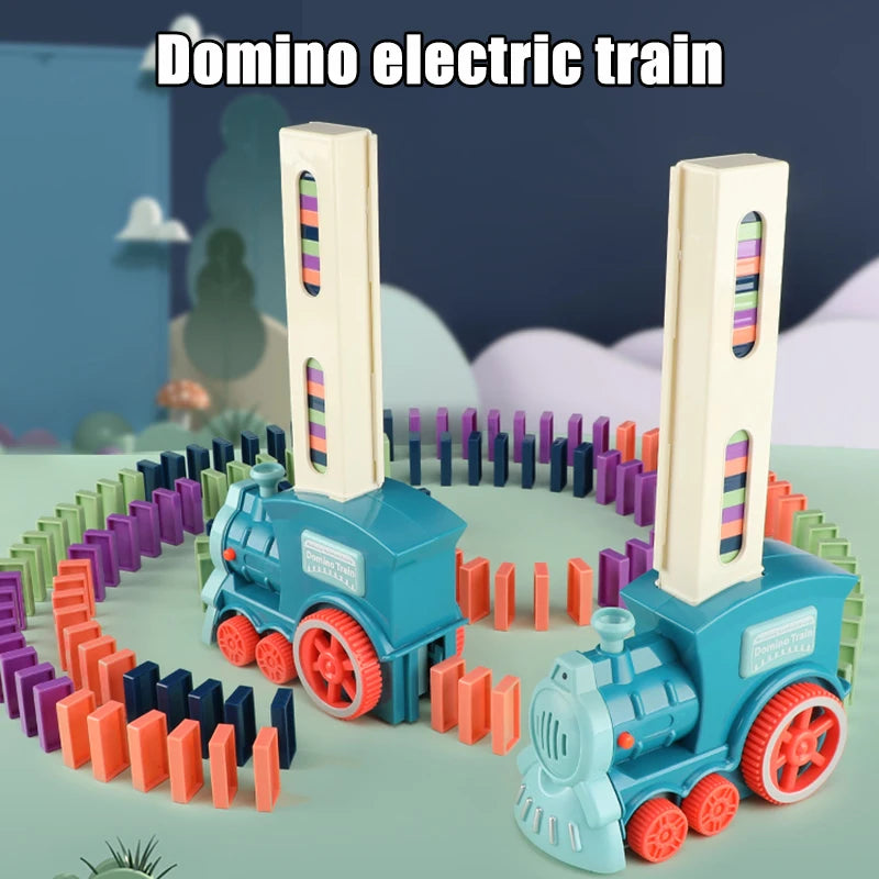 Automatic Domino Train