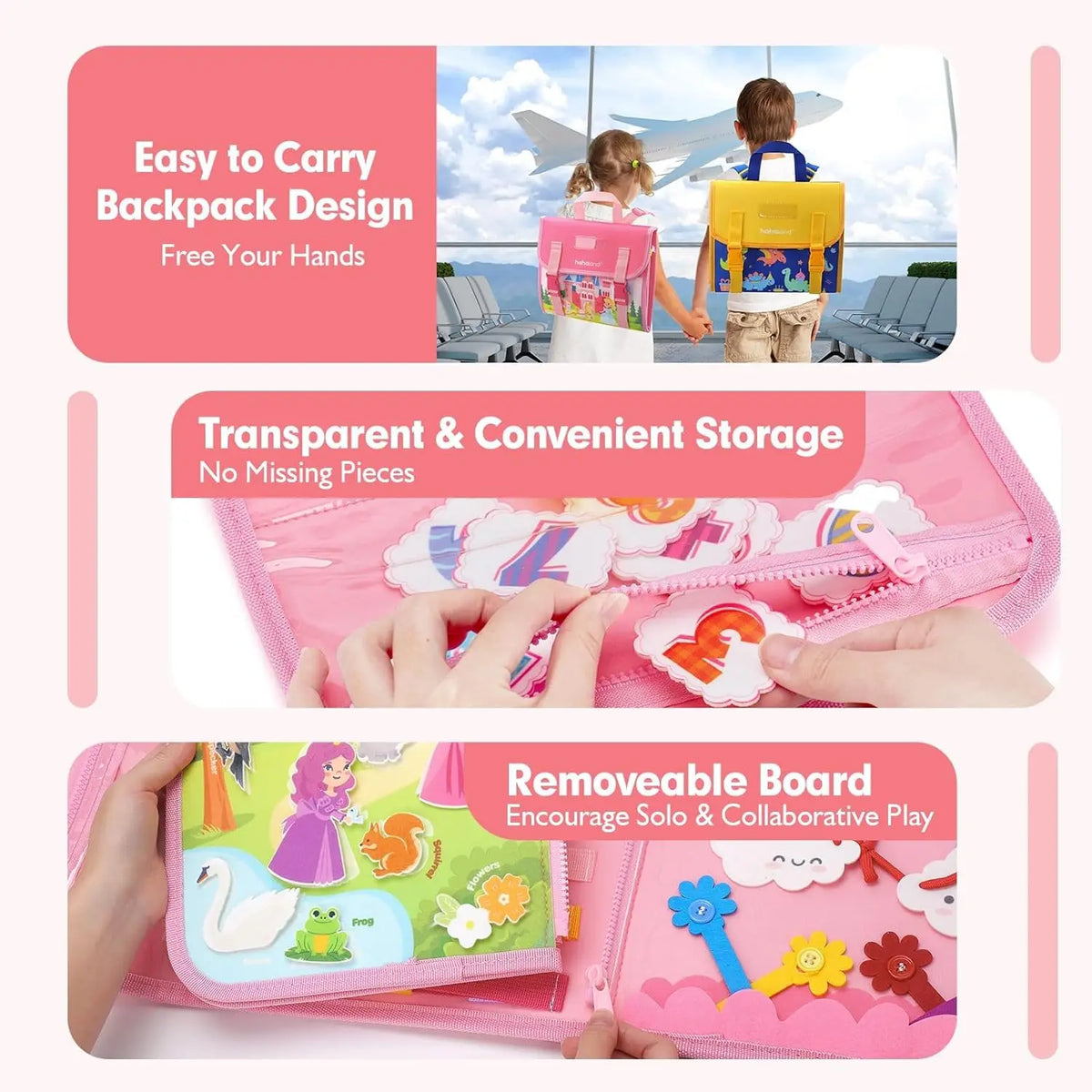 Montessori Busy Backpack
