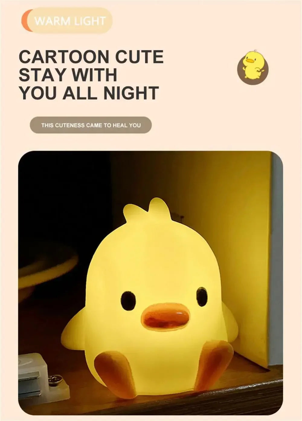 Little Duck Glow Night Light