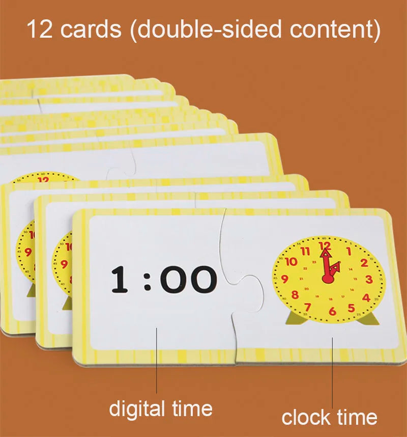 Montessori Time Learning Kit