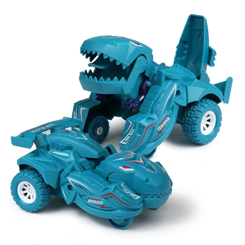 Dinosaur Deformation Car