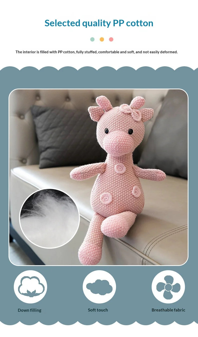 Snuggly Bear Rabbit Plush Doll - Adorable Bed Companion Stuffed Animal Cozy and Cute Gift for Girls Women and Kids