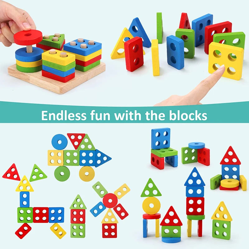 Montessori Wooden Learning Toys