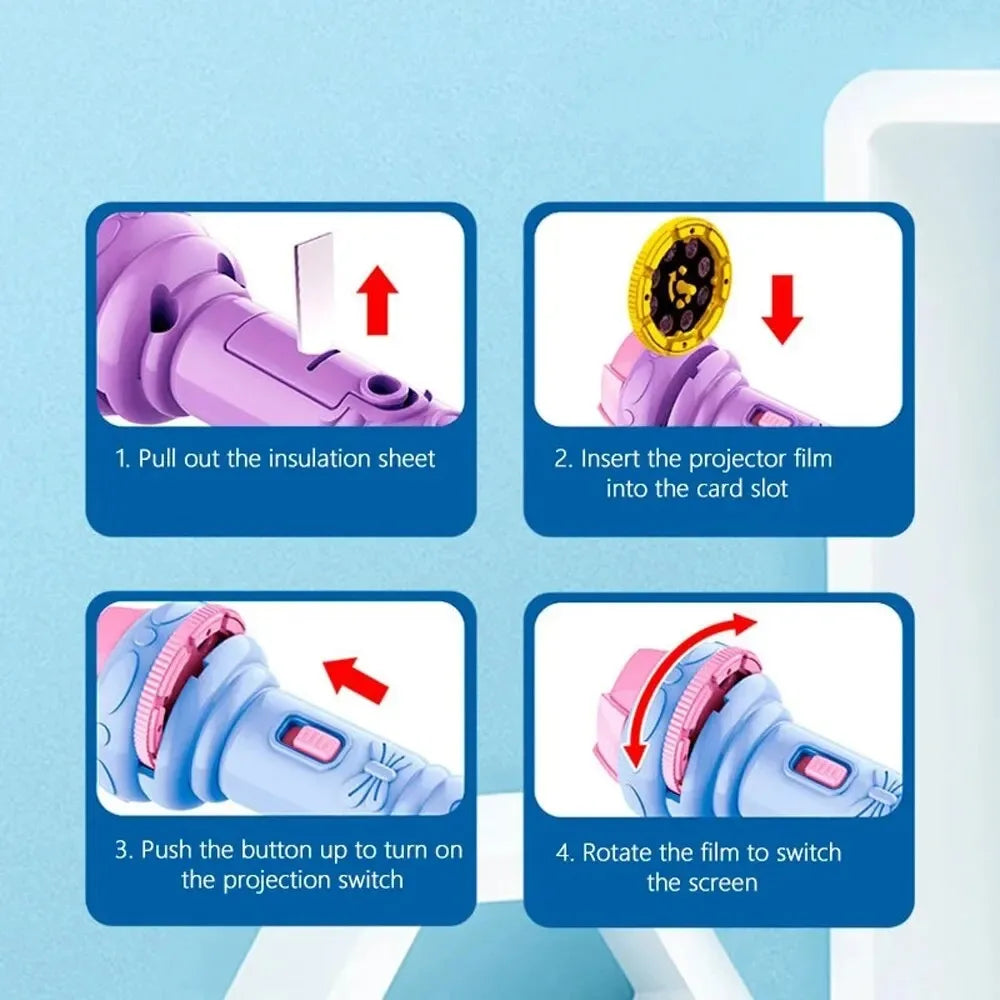 StoryBeam Cartoon Flashlight