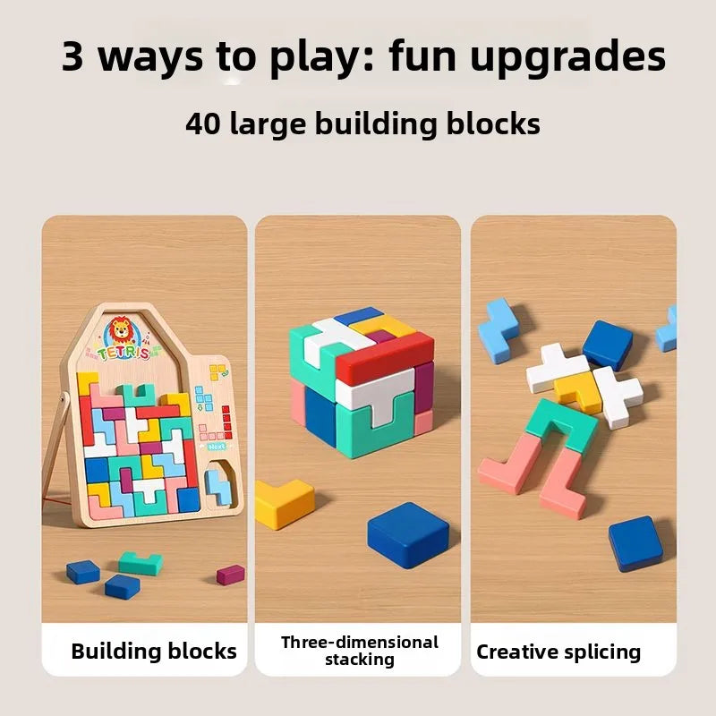 StackMind Wooden Puzzle