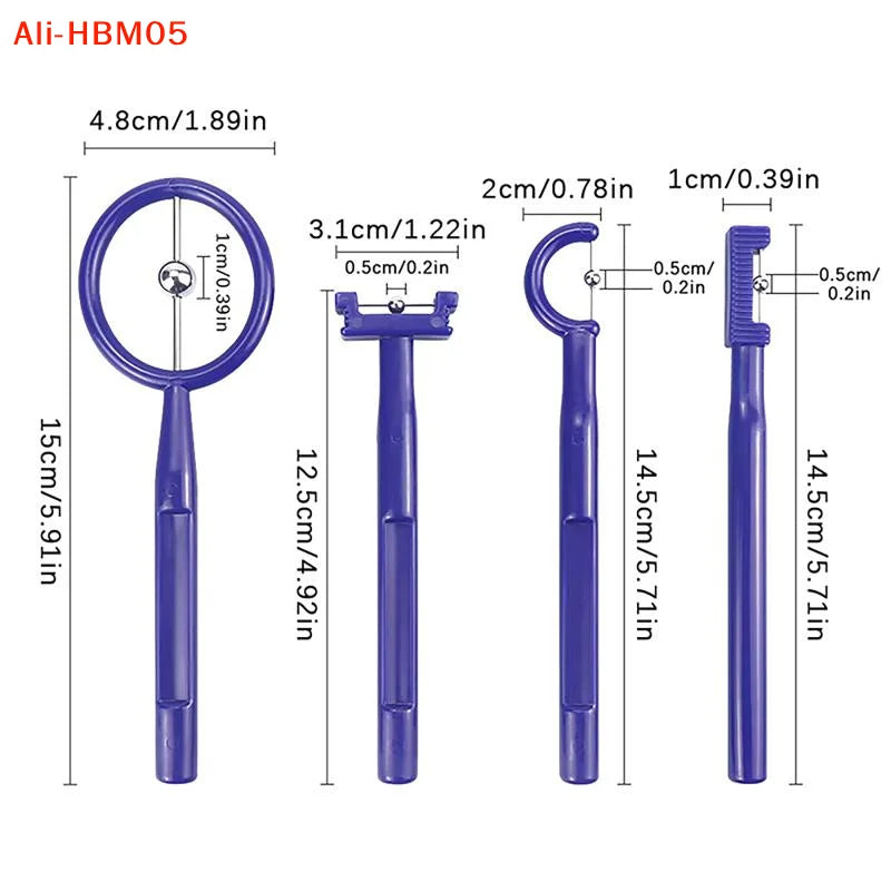 (HB05)4Pc Tongue Tip Oral Care Exercise For Children Speech Therapy Autism Sensory Rehabilitation Oral Tongue Muscle Trainer