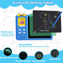224 Words Talking Flash Cards LCD Writing Tablet Board Pad Toy Preschool Montessori Speech Therapy Autism Toys for Kids Toddlers