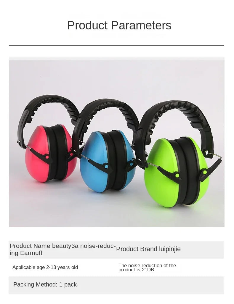 Noise-proof earmuffs for Children Baby Noise-proof earmuffs for children Sleep noise-cancelling noise-proof earmuffs