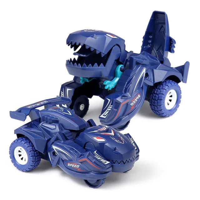 Dinosaur Deformation Car