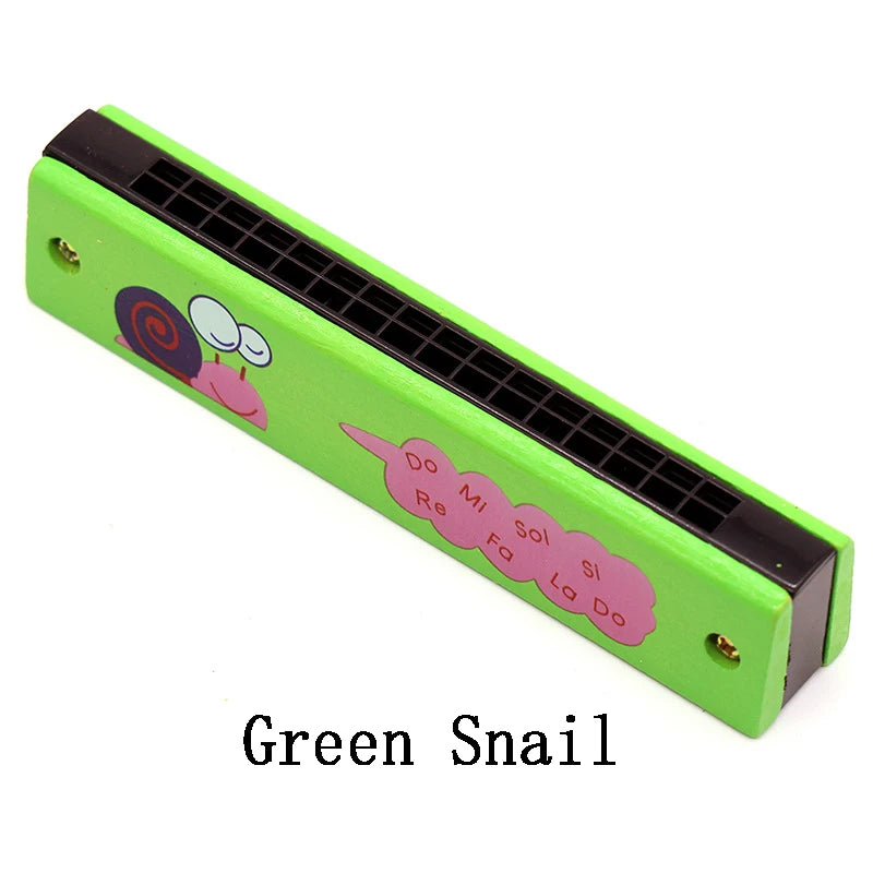 Wooden Harmonica Musical Toy