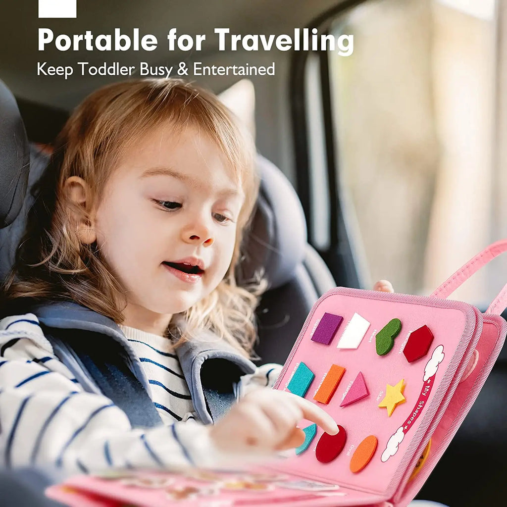 Montessori Busy Board Activity Bag
