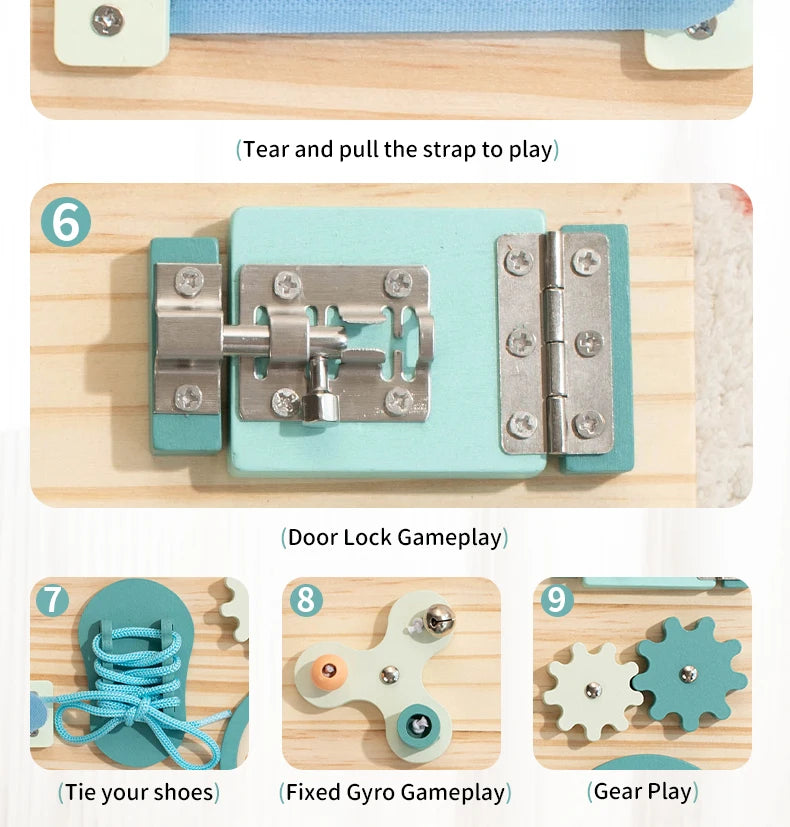 Montessori Busy Board