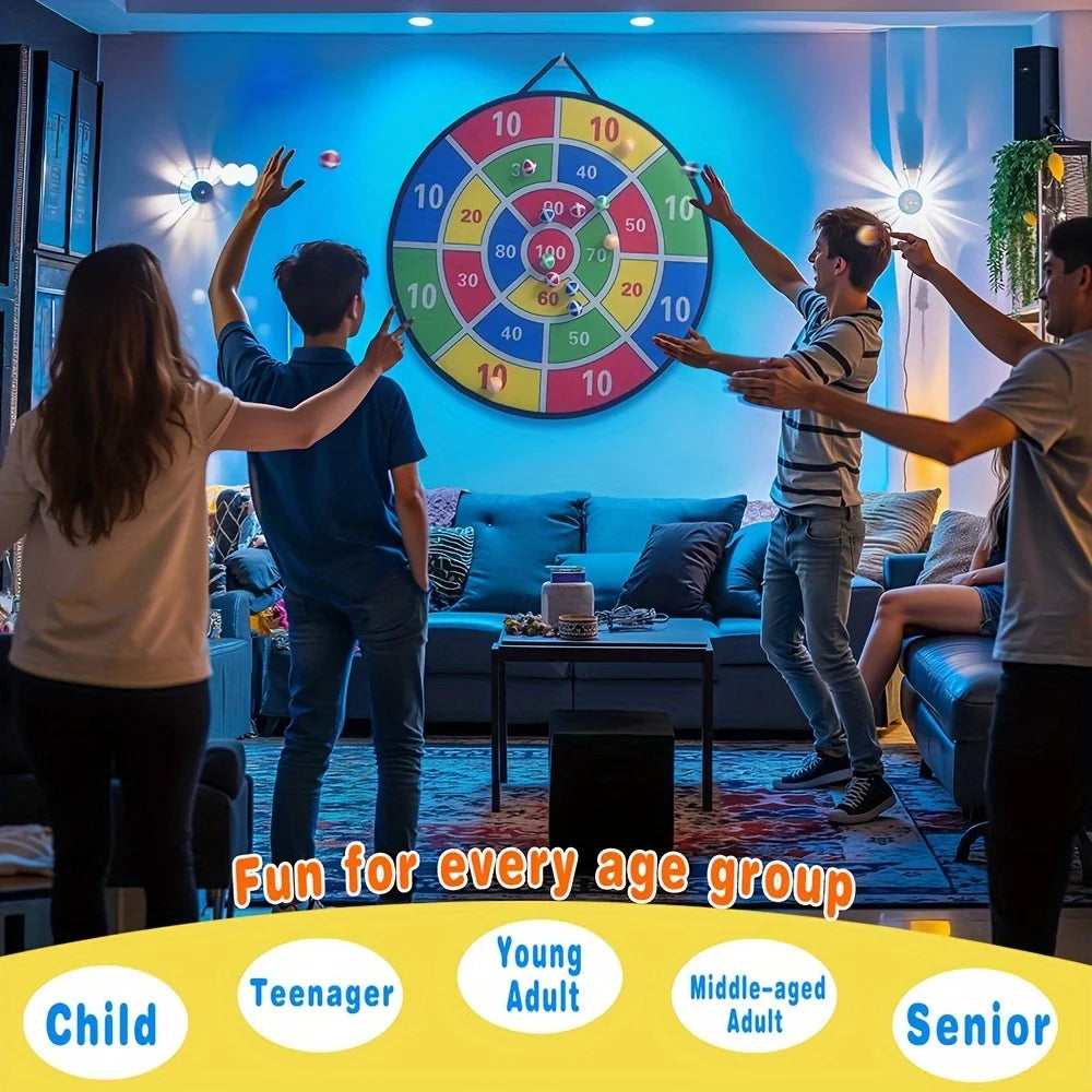 Montessori Sticky Dartboard Game