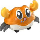 Crawling Crab Tummy Time Walking Dancing Toy Baby Sensory Toys Infant Learning Crawl Gifts Double Force Walking Crawling kid Toy