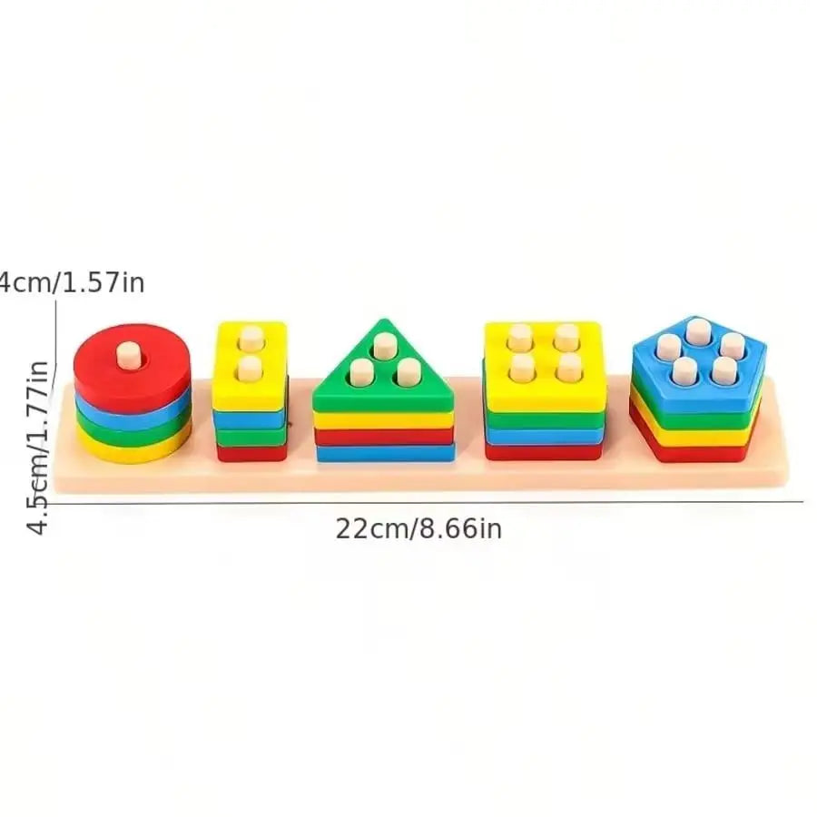 Montessori Shape Matching Board