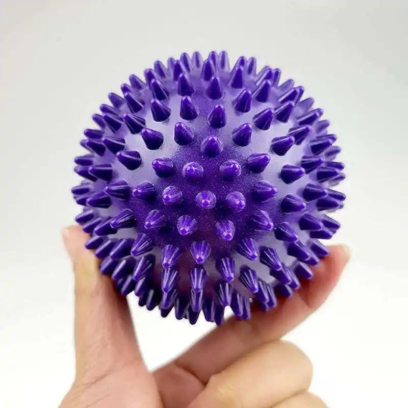 Massage Ball Spiky Hard 7.5CM Stress Reflexology Acupressure Occupational Therapy Sensory Fidget Toys Adults Kids